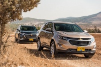 שברולט אקווינוקס וטראוורס החדשים בישראל - נהיגה ראשונה