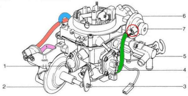 Схема карбюратора пассат б3